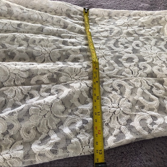 Papillon Blanc Lace Teddy - Picture 8 of 9